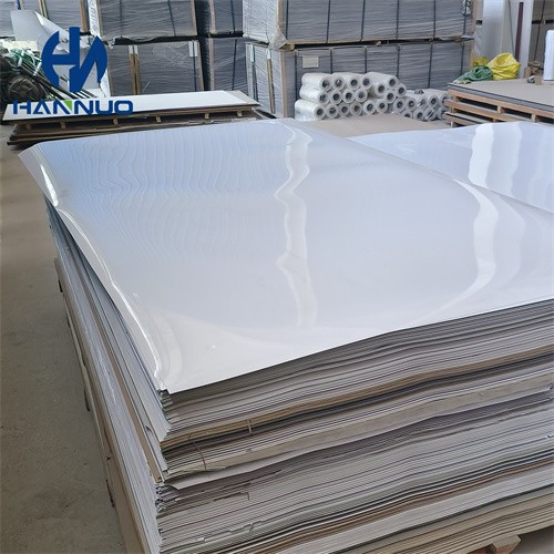 White Color HPL High Pressure Laminates High Glossy Board