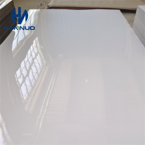 White Color HPL High Pressure Laminates High Glossy Board